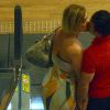 Claudia Raia troca beijos com o namorado Jarbas Homem de Mello em shoppping no Rio neste domingo, 2 de novembro de 2014