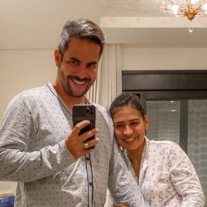Casada com Kaká Diniz, Simone falou das mudanças no corpo com a segunda gravidez