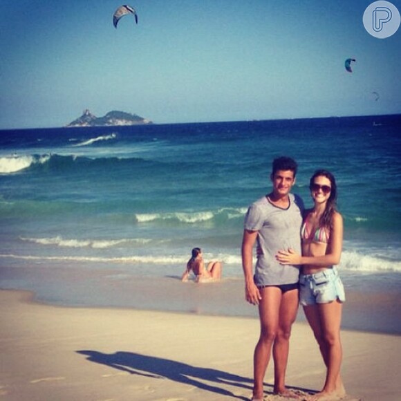 Juliana e Guilherme Costa namoram desde a adolescência