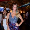 Giovanna Ewbank prestigiou o marido no evento de moda