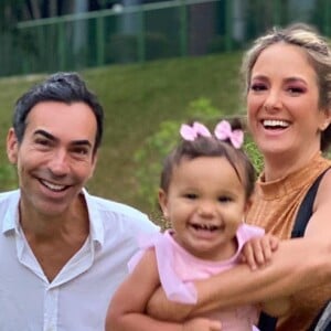 Manuella é a filha mais nova de Ticiane Pinheiro, fruto de seu casamento com César Tralli