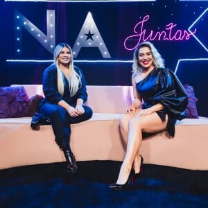 Naiara Azevedo grava com Marília Mendonça a primeira faixa do projeto 'Juntas'