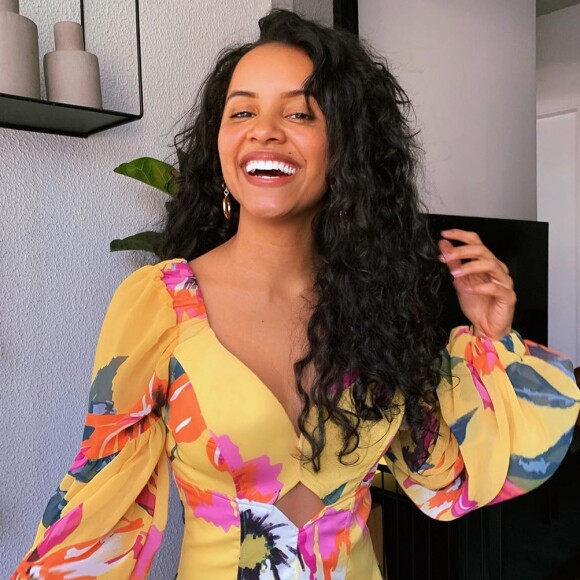 Gleici Damasceno apostou na técnica Ponto Micro Screen feito por Marla Muniz