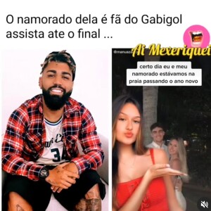 Veja comentário de Rafaella Santos em vídeo sobre Gabigol!