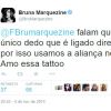 Bruna Marquezine se mostra romântica ao explicar significado de tatuagem