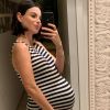 Sthefany Brito anunciou em maio que estava grávida do primeiro filho