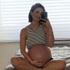 Sthefany Brito falou sobre a expectativa na reta final da gravidez