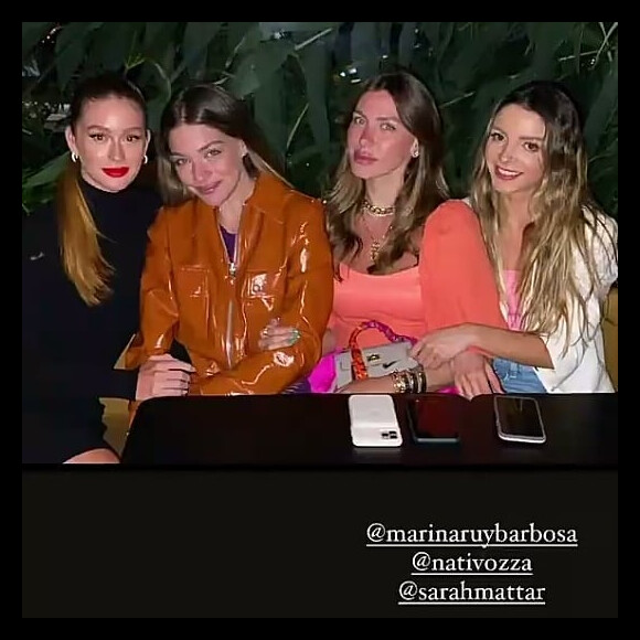 Luma Costa zoa Marina Ruy Barbosa: 'Podia me devolver. Já que você é dona da marca dá pra pegar uma pra você'