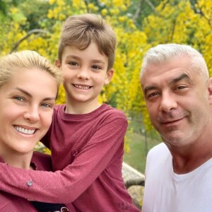 Ana Hickmann e Alexandre Correa são pais de Alexandre Jr, de 6 anos