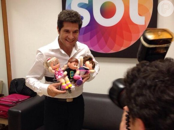 Daniel foi liberado pela Globo para participar do Teleton 2014