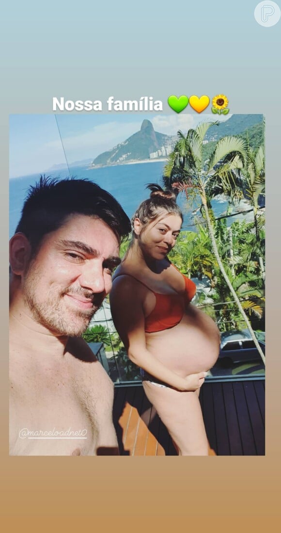 Mulher de Marcelo Adnet, Patrícia Cardoso deu à luz através de um parto normal em maternidade do Rio de Janeiro