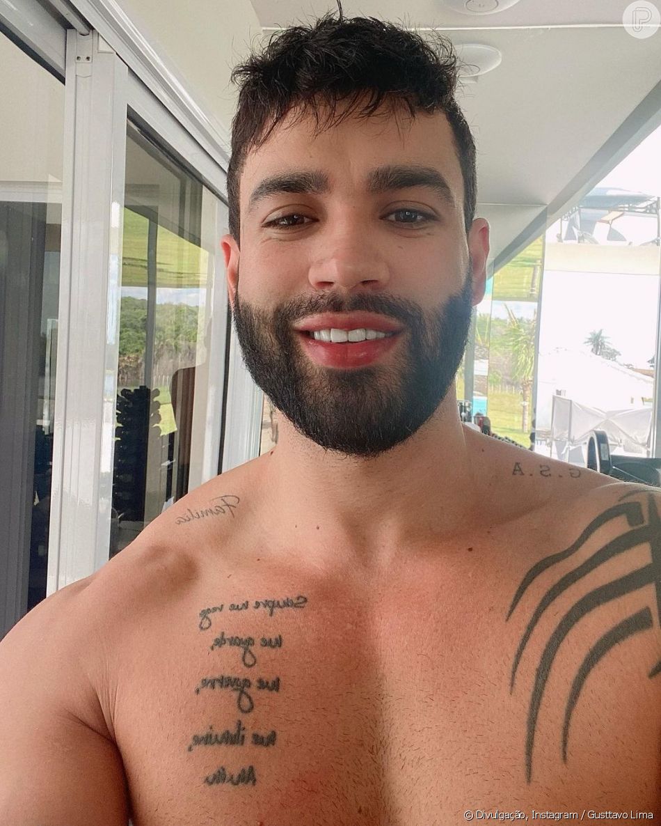 Corpo Mais Magro De Gusttavo Lima Recebeu Elogios Sequinho Purepeople