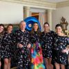 Silvio Santos e a família usaram pijama da marca de Tiago Abravanel, a Tjama