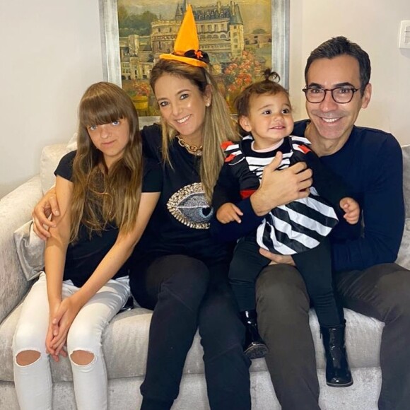 Ticiane Pinheiro e Cesar Tralli são pais da pequena Manuella