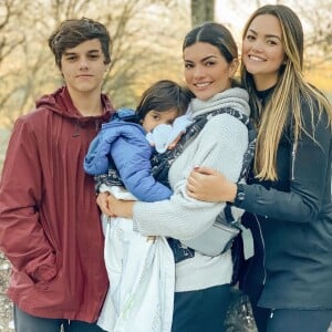 Kelly Key é mãe de Suzanna Freitas, de 20 anos, Jaime Vitor, de 15, Artur, de 3