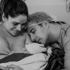 Sabrina Petraglia relatou 'longa madrugada em trabalho de parto, dilatação total e fortes contrações ritmadas' no parto da filha