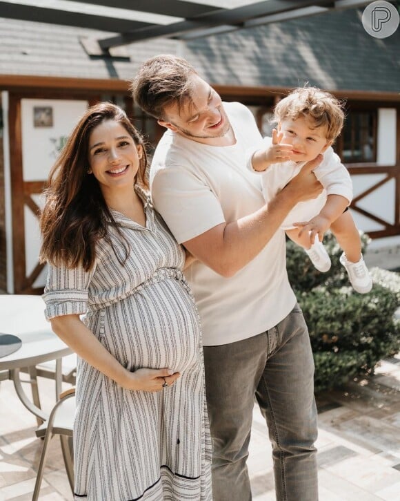 Sabrina Petraglia e Ramon Velázquez são casados desde abril de 2018, e são pais de Gael, de 1 ano