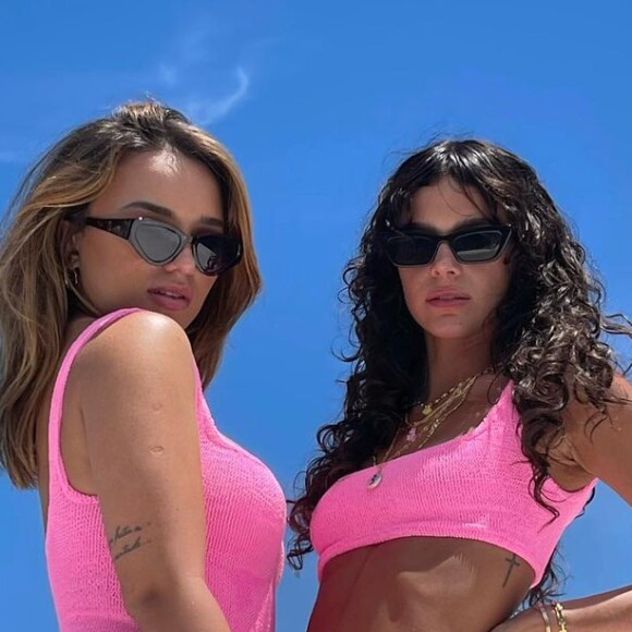 Bruna Marquezine e Rafa Kalimann afastaram rumor de mal-estar