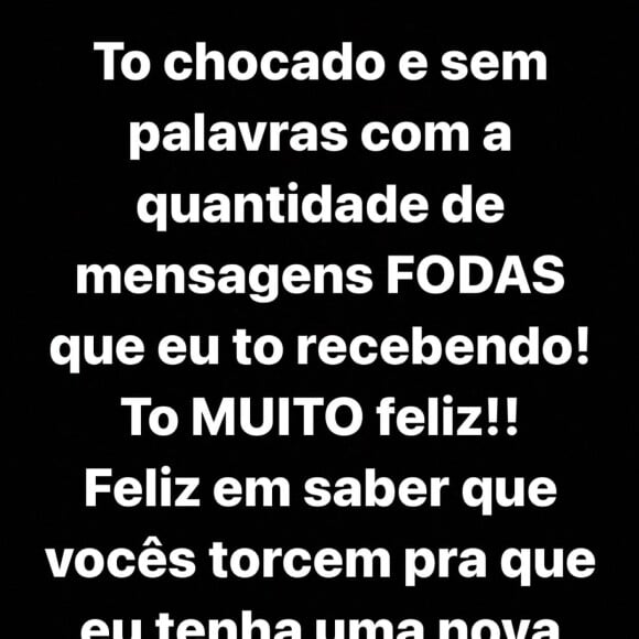 Arthur Aguiar agradece apoio dos fãs ao querer reencontrar Mayra Cardi