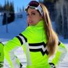 Anitta praticou esqui em Aspen