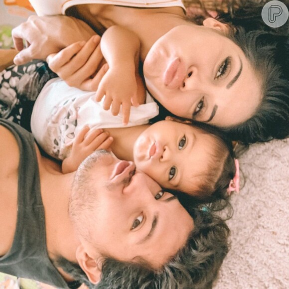Mayra Cardi e Arthur Aguiar são pais de Sophia, 2 anos