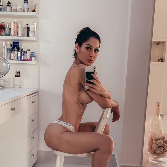 Mayra Cardi se submete a tratamento estético para mudar o corpo