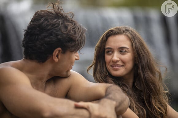 Adão (Carlo Porto) e Eva (Juliana Boller) terão 11 filhos na novela 'Gênesis'