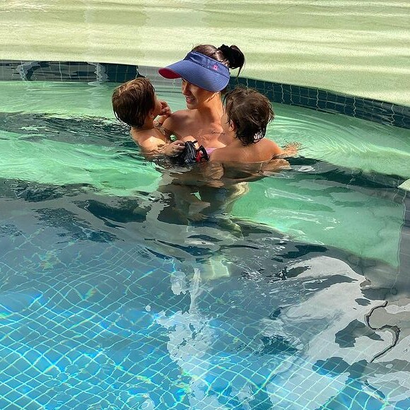 Andressa Suita e Gusttavo Lima são pais de Gabriel e Samuel