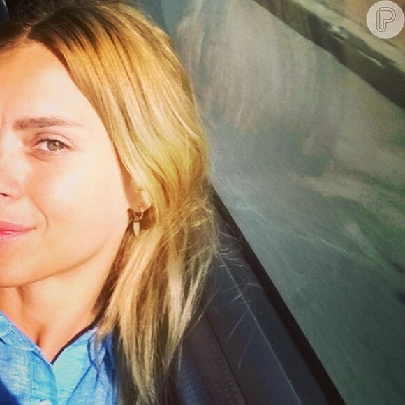 Carolina Dieckmann embarcou para o Uruguai no último dia 9 de novembro de 2014