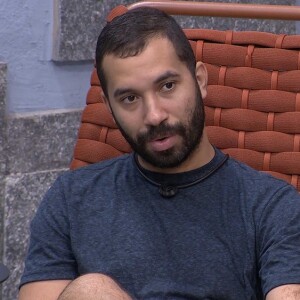 Gilberto reflete após o Jogo da Discórdia no 'BBB 21'