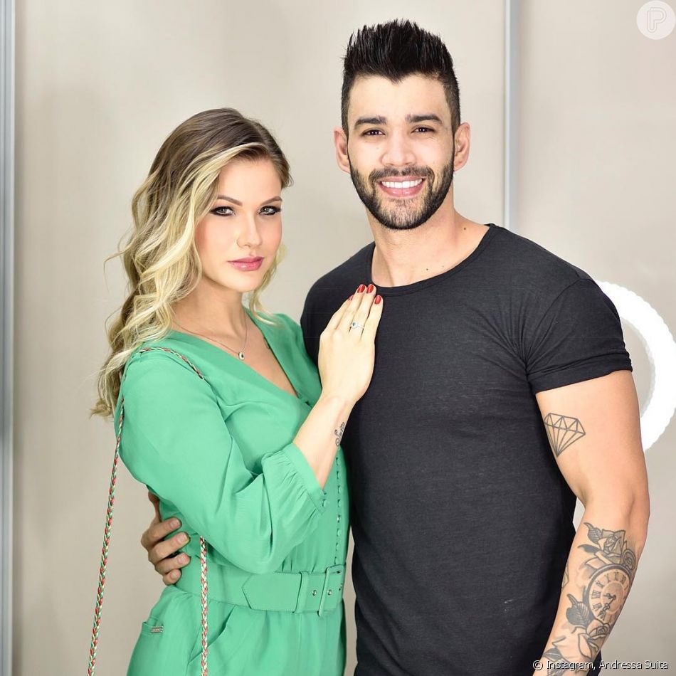 Andressa Suita E Gusttavo Lima Voltaram Após Meses Separados Purepeople 8268