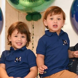 Andressa Suita e Gusttavo Lima são pais de Gabriel (3) e Samuel (2)