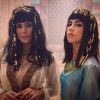 Novela 'Gênesis': Khen (Pérola Faria) e Aat (Bianka Fernandes) são mulheres do faraó Amenemhat III (André Ramiro)