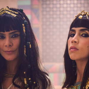 Novela 'Gênesis': Khen (Pérola Faria) e Aat (Bianka Fernandes) são mulheres do faraó Amenemhat III (André Ramiro)