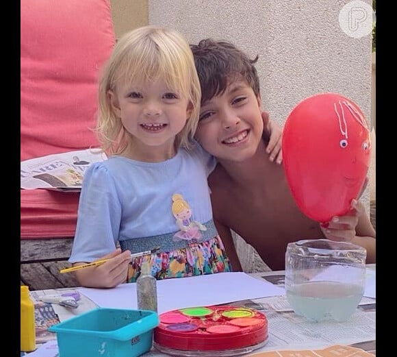 Eliana é mãe de Manuela, 3 anos, e Arthur, 9