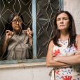 Novela 'Amor de Mãe': Thelma (Adriana Esteves) vai atirar em Lurdes (Regina Casé)