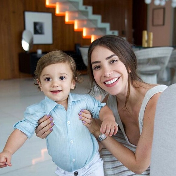 Romana Novais e Alok são pais também de Ravi, 1 ano