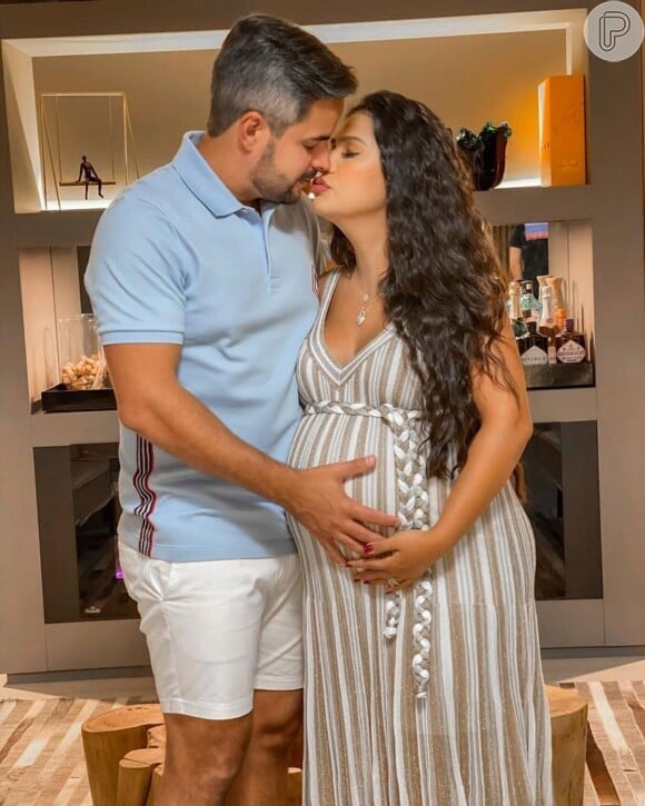 Simone e Kaká Diniz se tornaram pais de Zaya em fevereiro de 2021