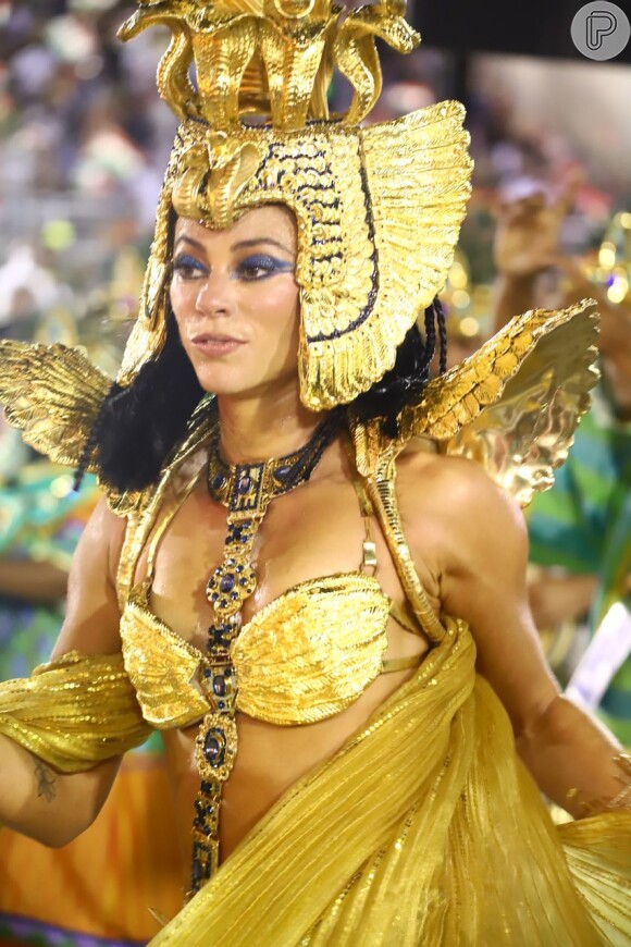 Paolla Oliveira está confirmada como rainha de bateria da Grande Rio no próximo carnaval