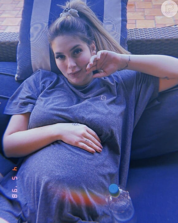 Virgínia Fonseca engordou entre 14 e 16 kg na gravidez da primeira filha com Zé Felipe