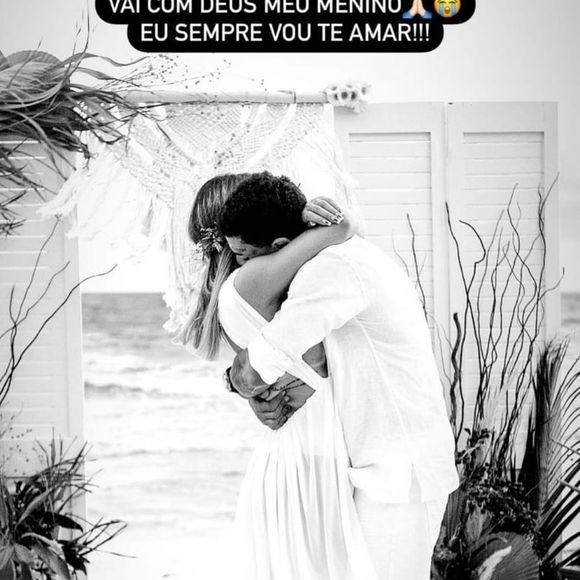 Viúva de MC Kevin, Deolane Bezerra homeageou marido em rede social