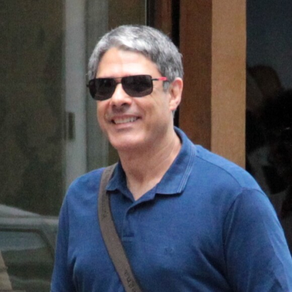 William Bonner contou que cortava a barba nas vésperas de voltar ao trabalho