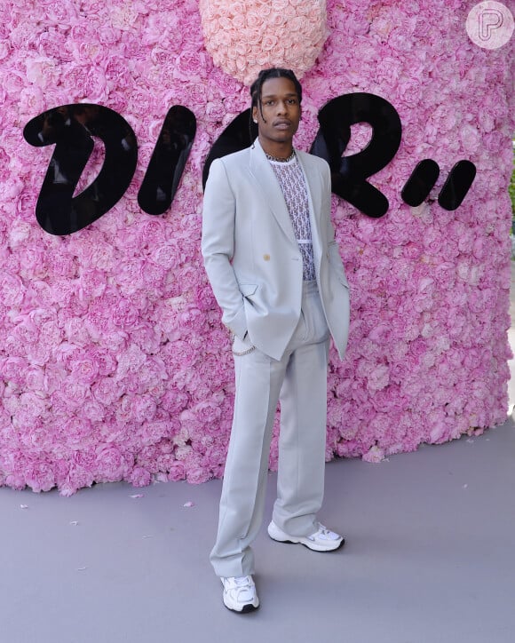 Rapper A$AP Rocky é apaixonado por moda assim como Rihanna