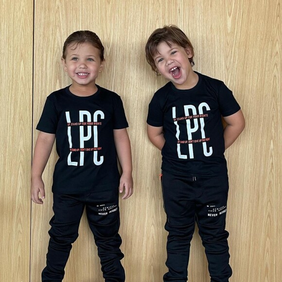 Andressa Suita é mãe de Samuel e Gabriel, de 2 e 3 anos, respectivamente