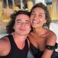 Sasha Meneghel e o marido, João Figueiredo, estão recém-casados e trocaram declarações na web