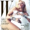 Miley Cyrus sai nua mais uma vez na capa da revista 'W Magazine'