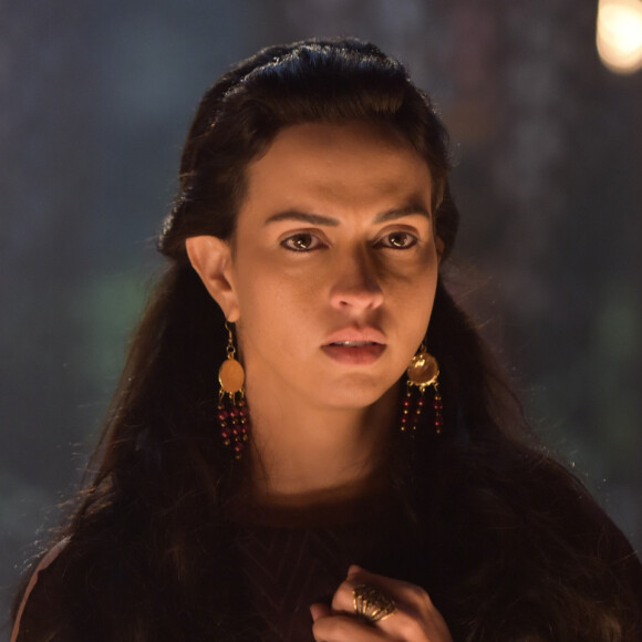 Novela 'Gênesis': Hannah (Yris Sampaio) decide não ajudar Bachir (Caetano O'Maihlan) no capítulo de quinta-feira, 1º de julho de 2021
