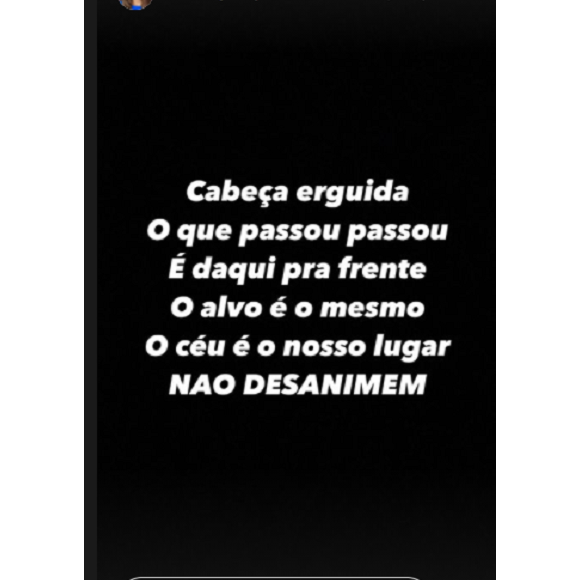 Isadora Pompeo fez um post nos stories sem citar nomes