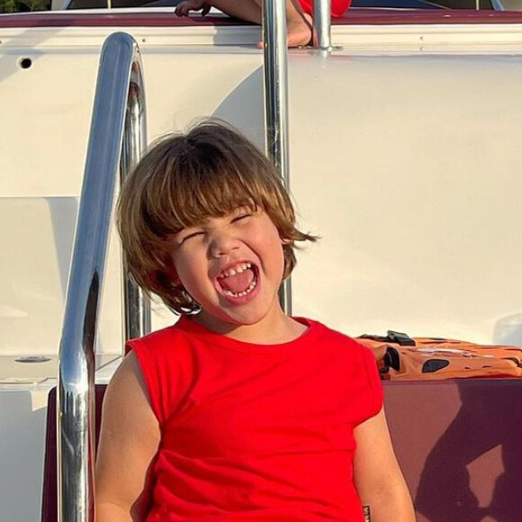 Andressa Suita grava vídeo para comemorar 4 anos de Gabriel, seu filho mais velho com Gusttavo Lima