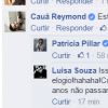 Patricia Pillar respondeu comentário de Cauã Reymond com risinho